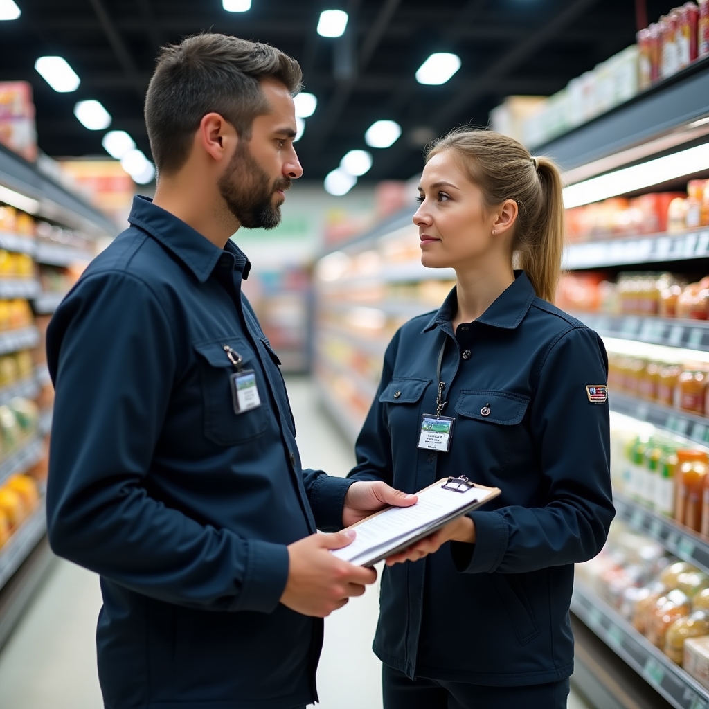 Inspecție de control al dăunătorilor în spațiu comercial din Brașov